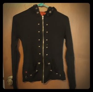 Tripp NYC Gothic Vampire Jacket Size Medium Black